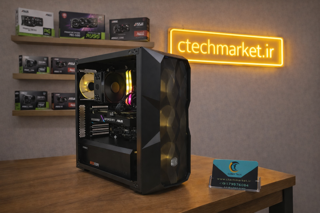 کیس گیمینگ (سایبرپرایم) تا 50 میلیون قدرتمند  RAM 16/ RX 580 8G/ I5 6500  کد (g24)