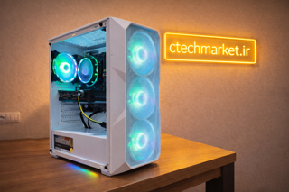 سیستم گیمینگ سایبرتک با پردازنده Core i5 و حافظه SSD ۲۵۶ گیگابایت و رم گرافیکی ۸ گیگابایت کد (g25)