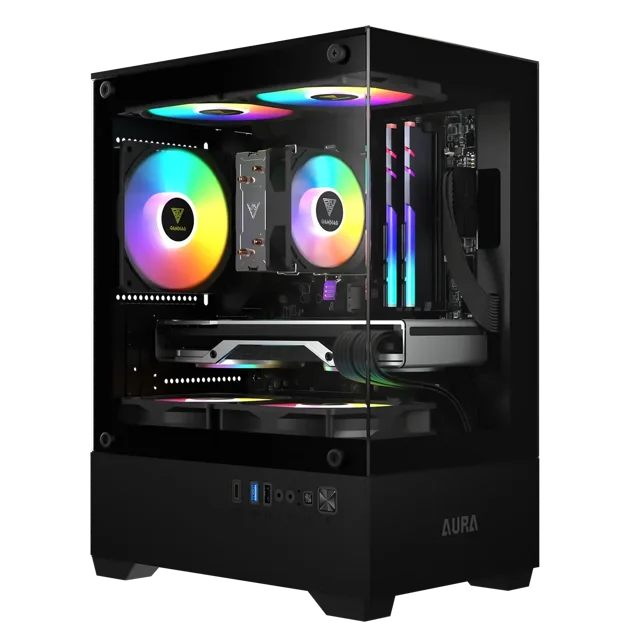 سیستم گیمینگ core i5 6500 رم 16 گیگابایت D4 گرافیک rx580 8GB ssd 256GB کد (g29)